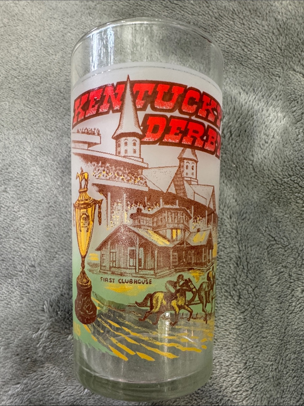 Kentucky Derby Collectible Glass 1978 - Harry M Steven